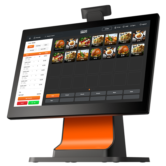Innovative touch screen POS system