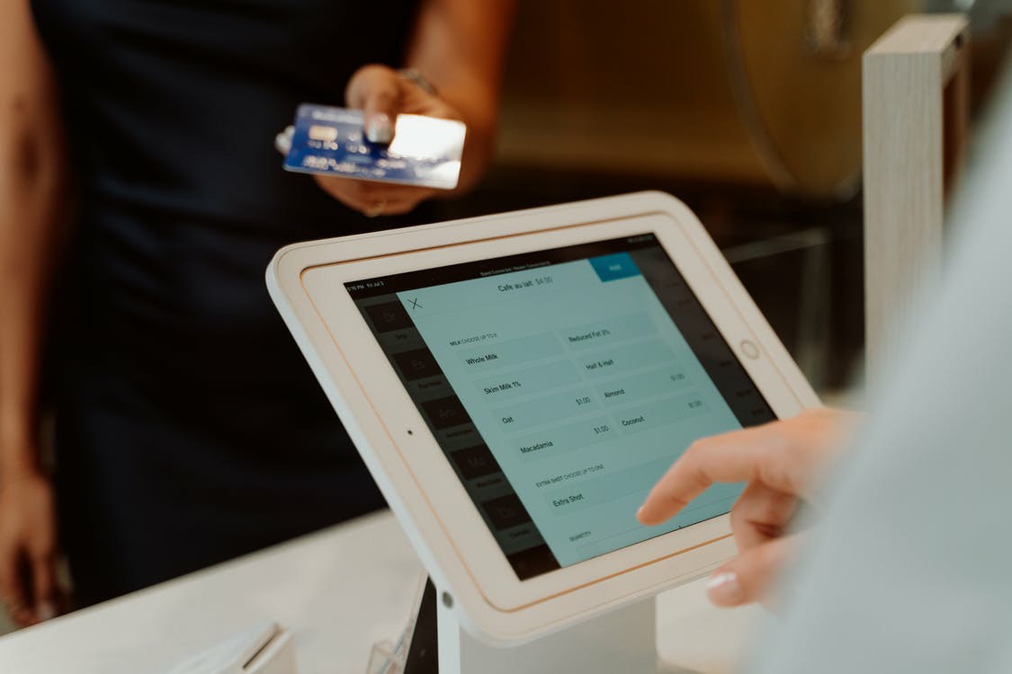 Modern, sleek Datavan POS terminals showcasing up-to-date technology for retail transactions.