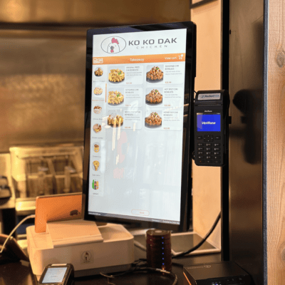 Kokodak Ormiston Self-ordering kiosk installed by RocketPOS